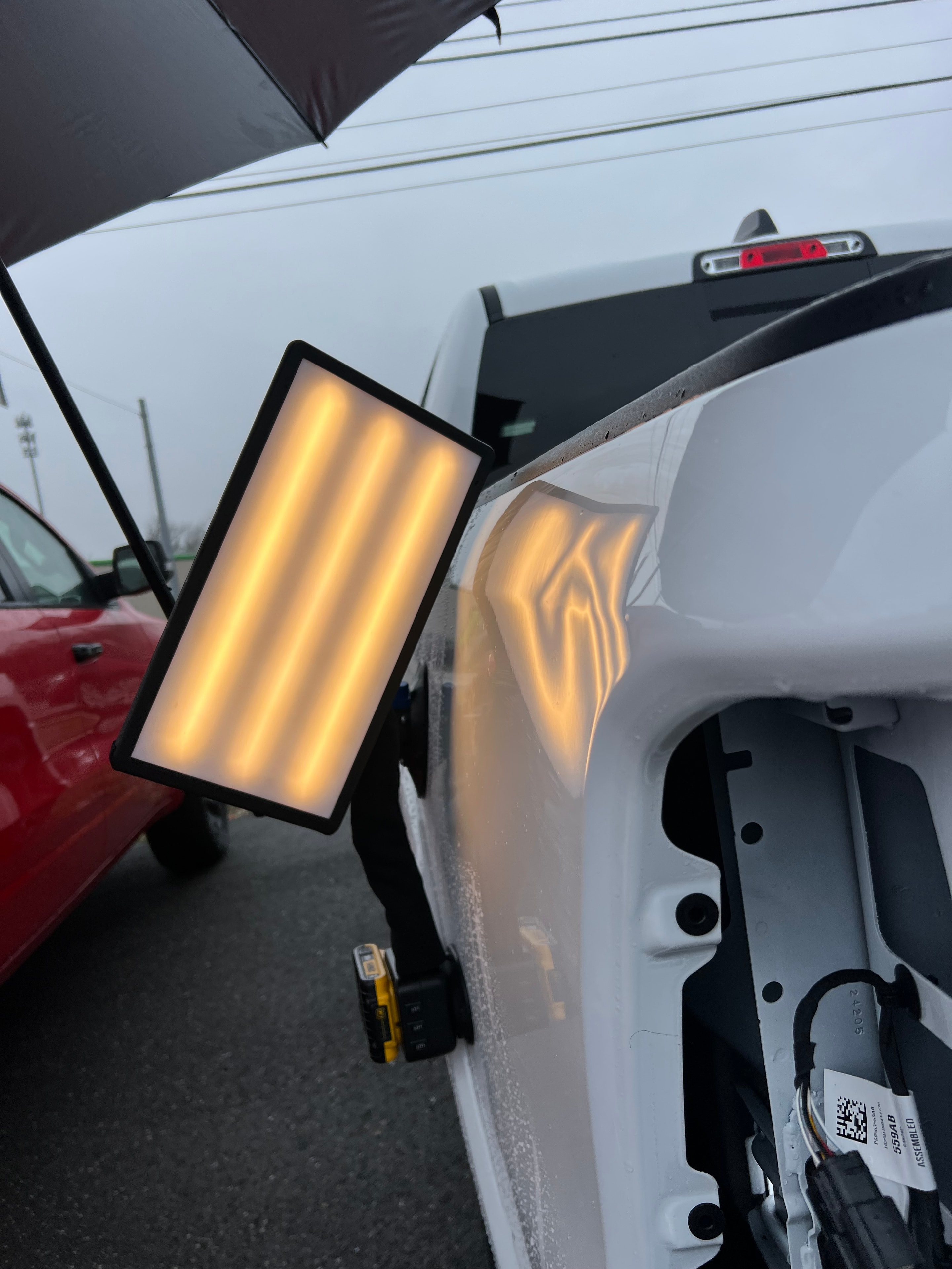 Auto repair work