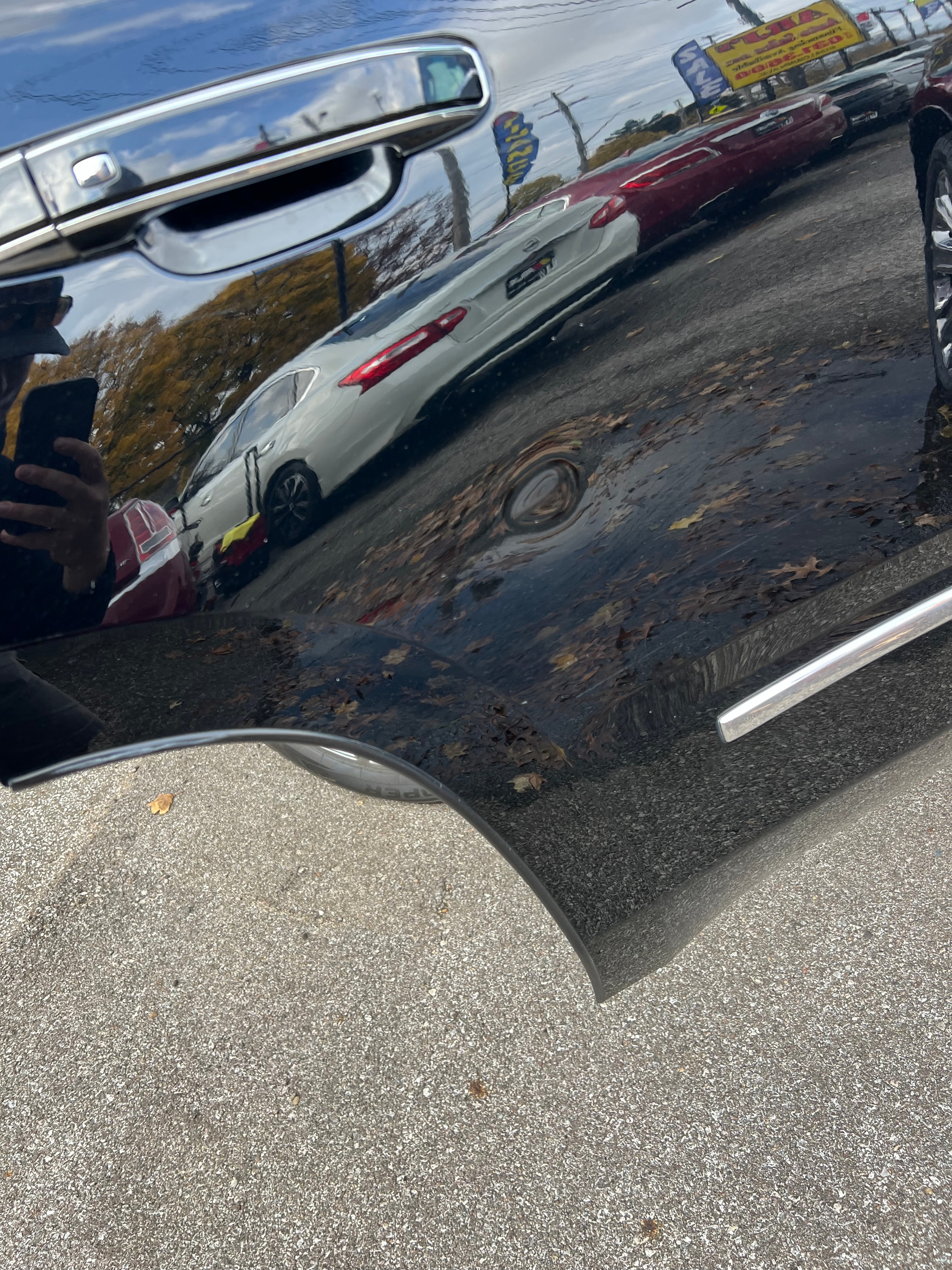 Auto repair work