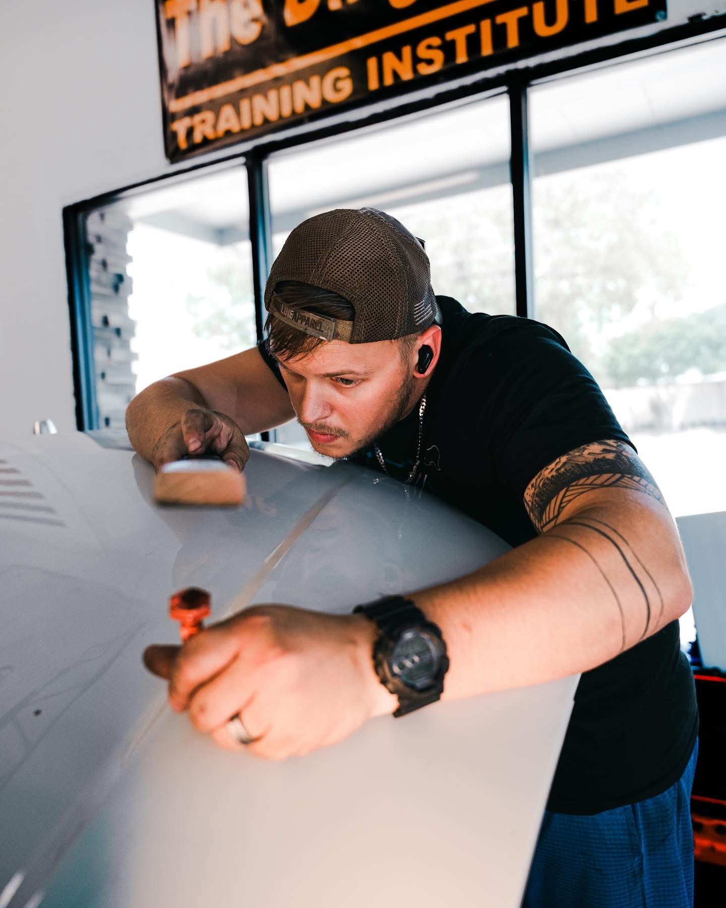 Auto repair work